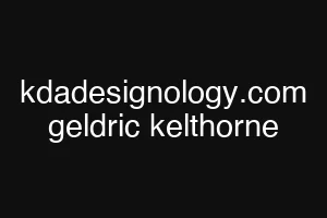 kdadesignology.com geldric kelthorne