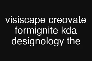 visiscape creovate formignite kda designology the